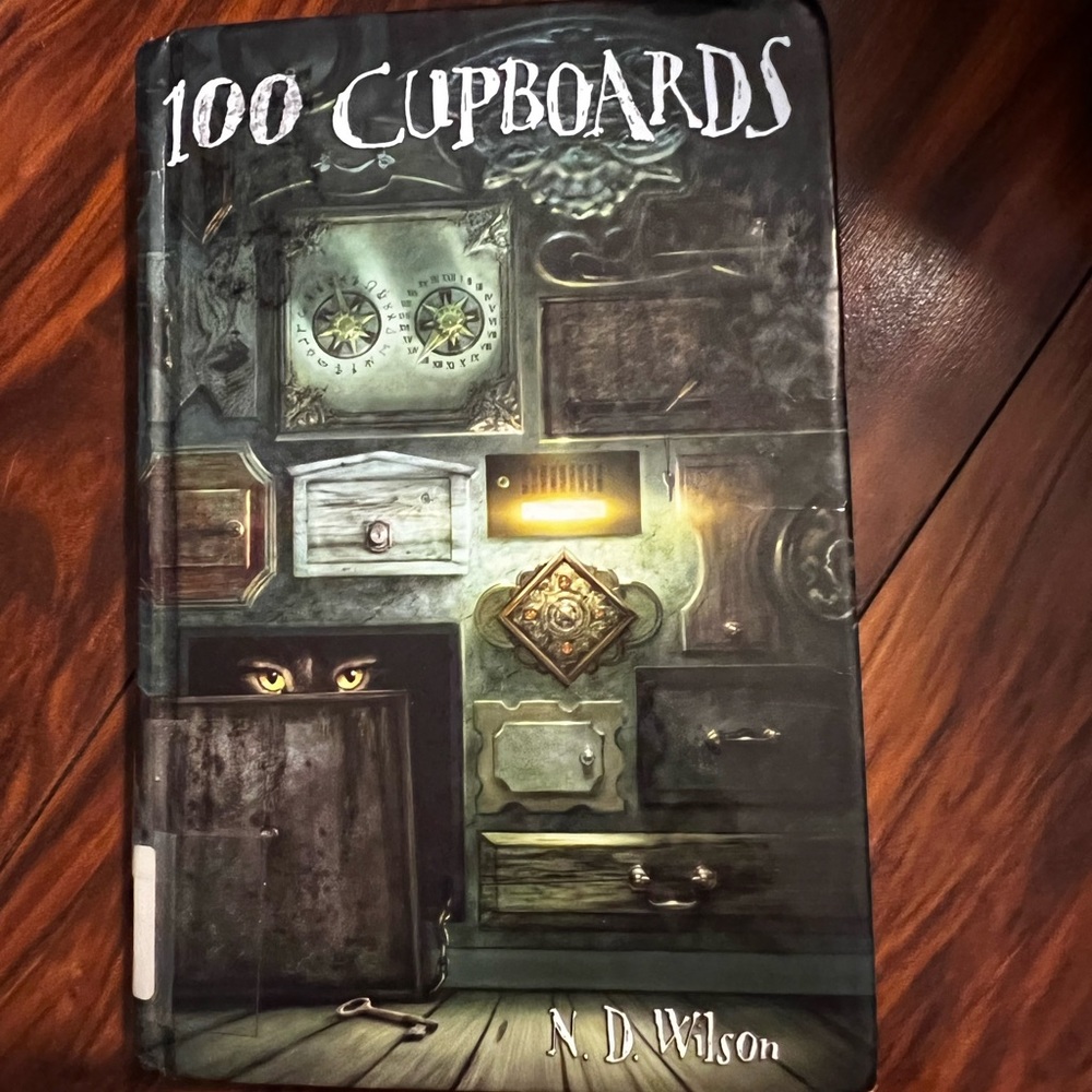 100 cupboards hardcover book